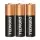 3DB Duracell AA ceruza elem