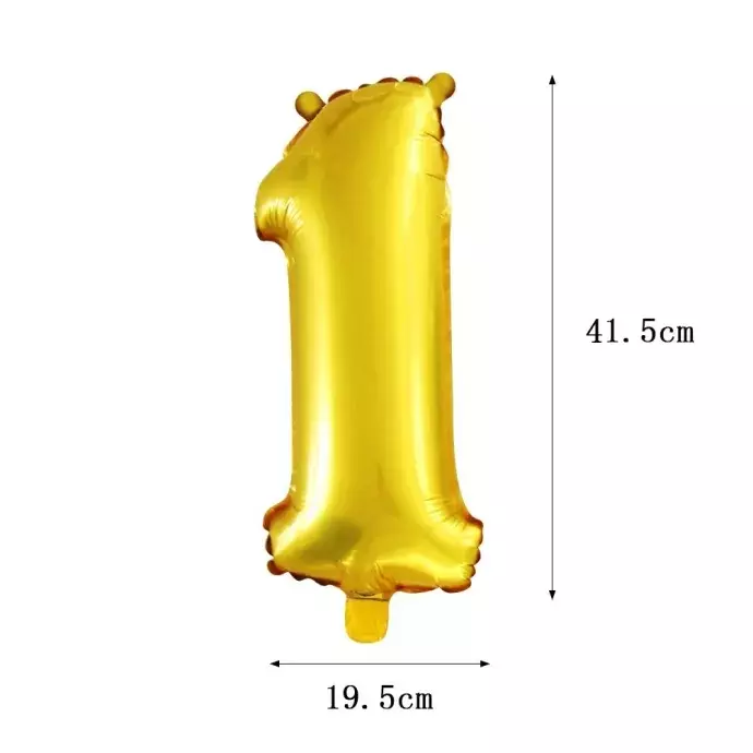 Számos fólia lufi - 1