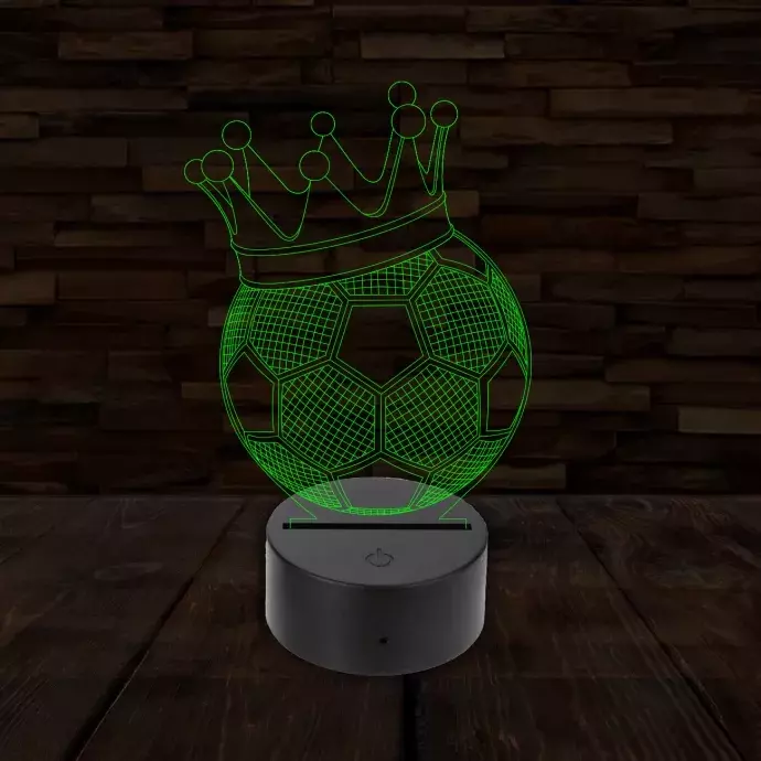 3D LED lámpa - Foci király