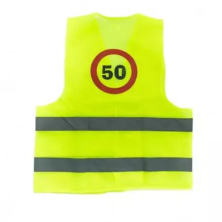 Láthatósági mellény - 50. szülinap