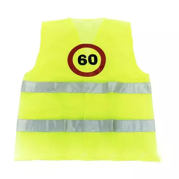 Láthatósági mellény - 60. szülinap