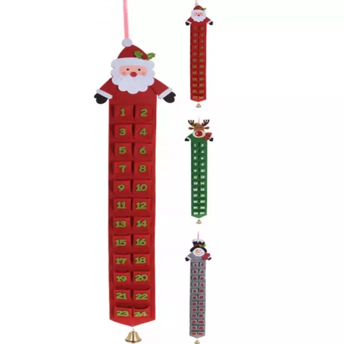 Adventi függő naptár - Mikulás