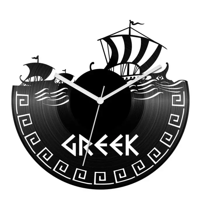 Görög gályák bakelit óra