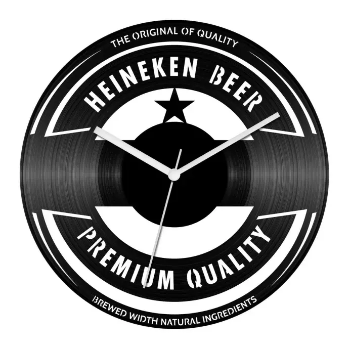Heineken bakelit óra