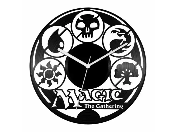 Magic - The Gathering bakelit óra