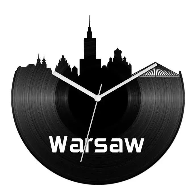 Varsó bakelit óra
