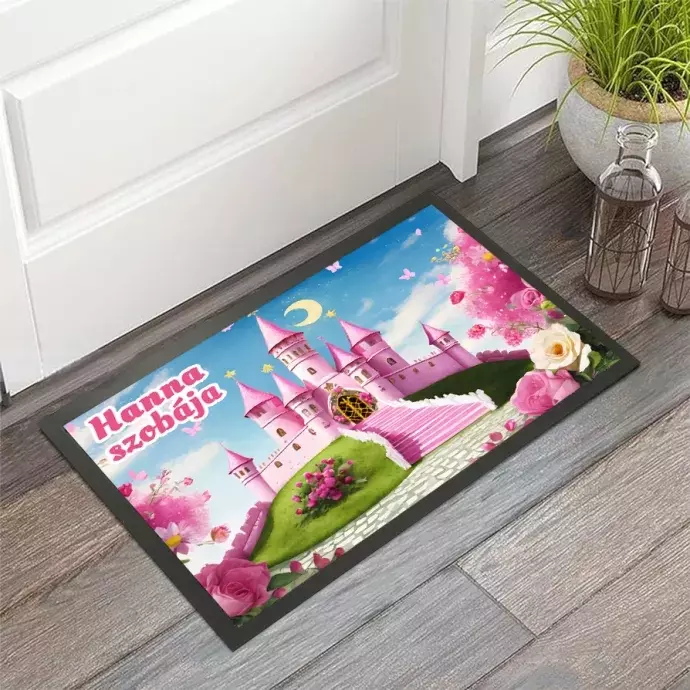 Beltéri lábtörlő - Lányoknak kastély