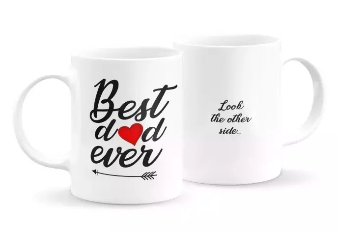 Best dad ever bögre