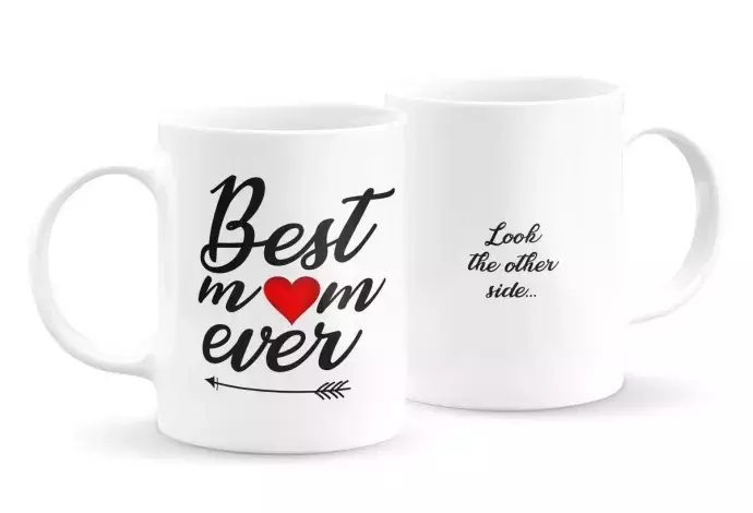 Best mom ever bögre