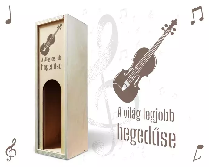 Fa bortartó ablakos - A világ legjobb hegedűse