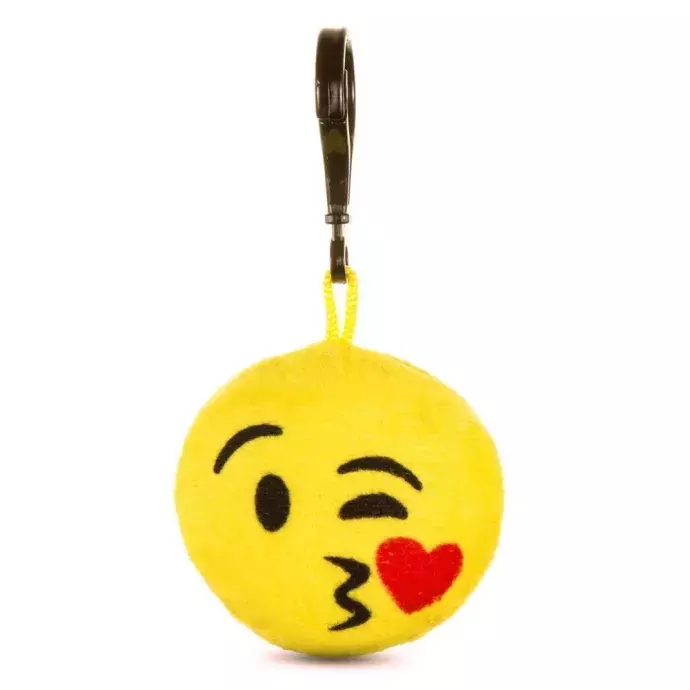 Csókos emoji kulcstartó
