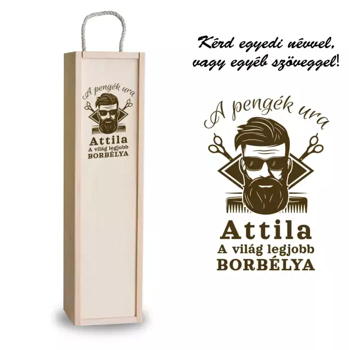 Fa bortartó doboz - Borbély