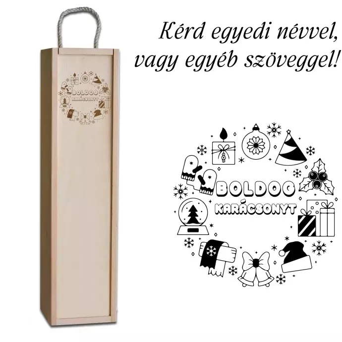 Fa bortartó doboz - Karácsonyra