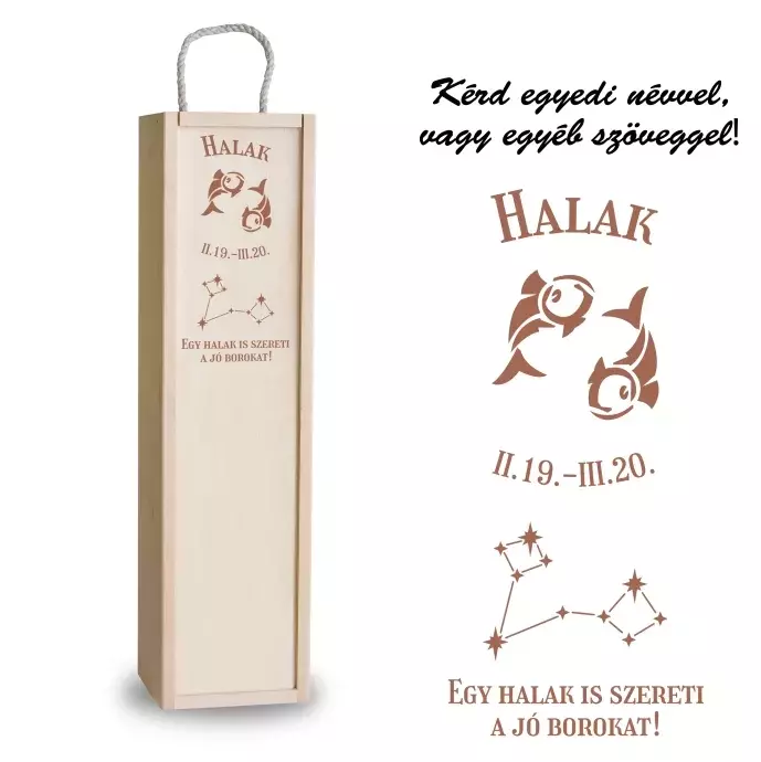 Fa bortartó doboz - Halak