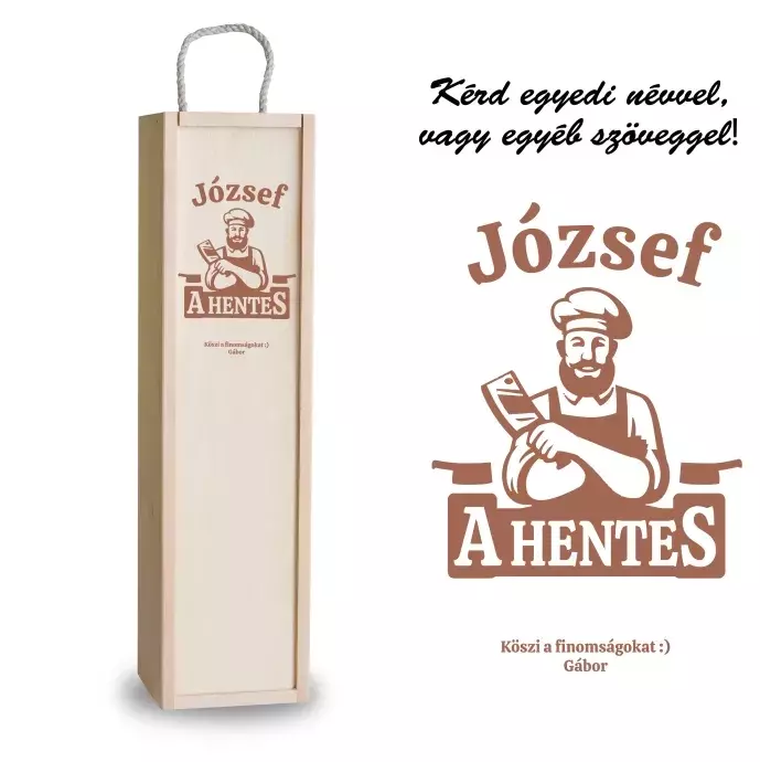 Fa bortartó doboz - Hentes