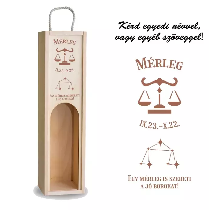 Fa bortartó ablakos - Mérleg