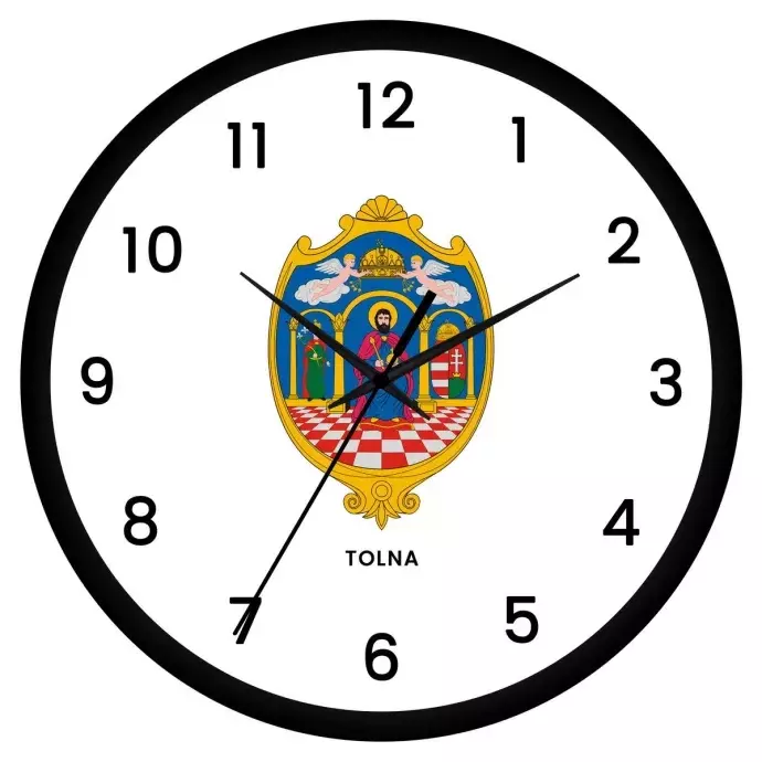 Tolna megye címeres falióra