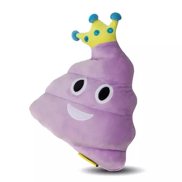 Kakilány rózsaszín emoji párna