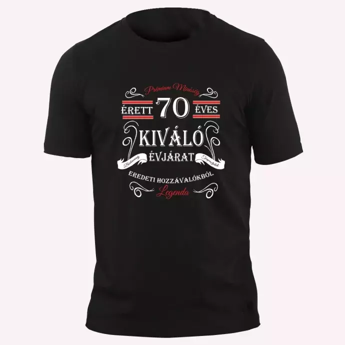 Póló - Kiváló évjárat - 70