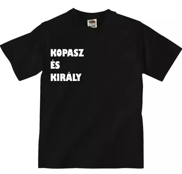 Kopasz és Király póló