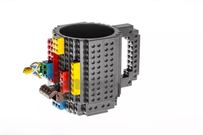 Lego bögre - szürke 