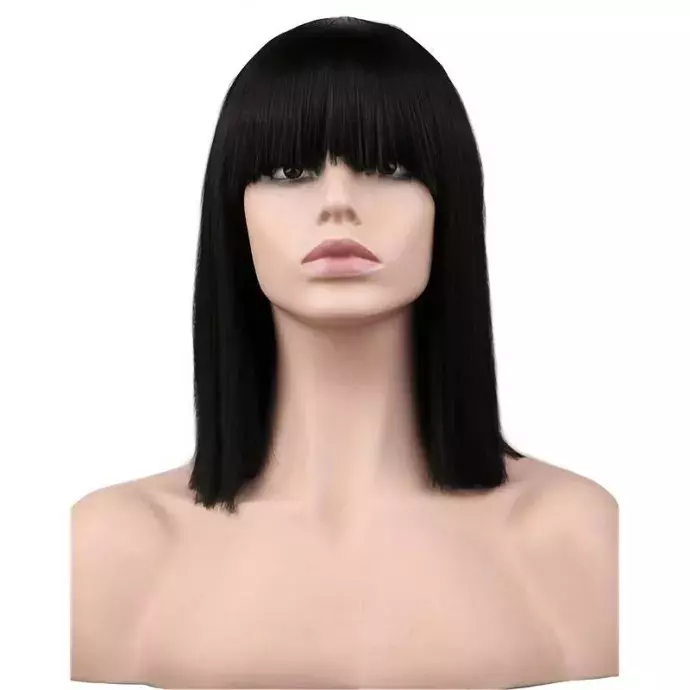 Long Bob fekete paróka