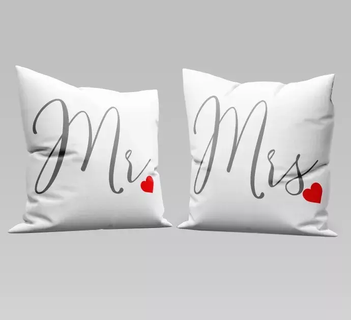 Párna - mr & mrs no.1
