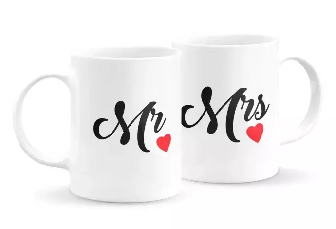 Nagy Mr és Mrs páros bögre