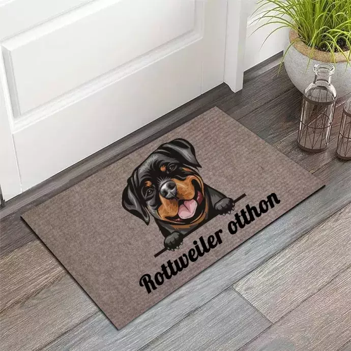 Lábtörlő - Rottweiler otthon beltéri lábtörlő