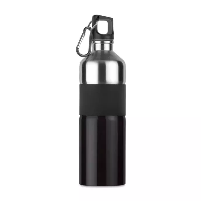 Rozsdamentes acél palack 750ml - fekete