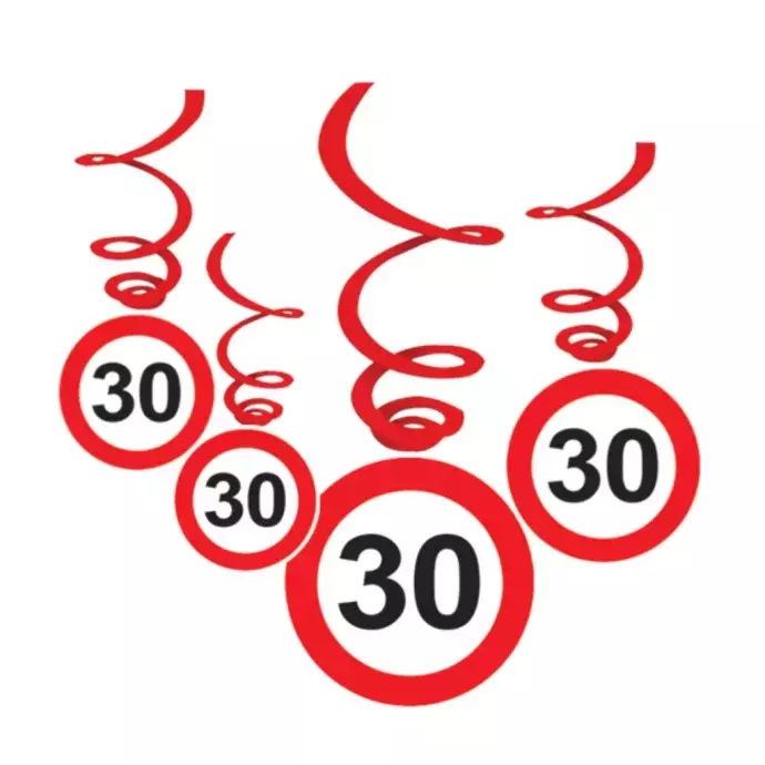 Sebességkorlátozó függő spirál - 30
