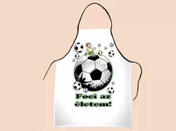 Szakácskötény - Foci az életem!