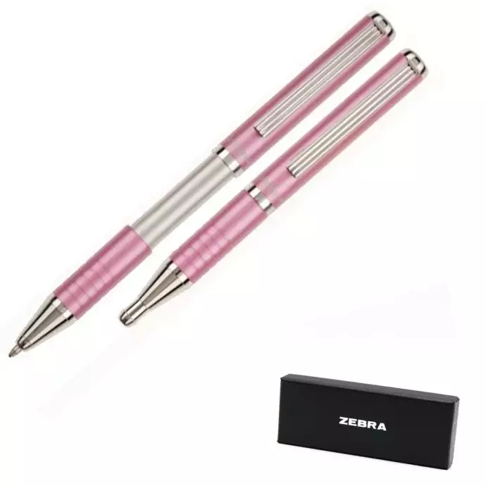 Zebra golyóstoll - SL-F1 - Pink díszdobozban