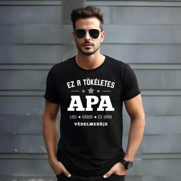 Póló - Védelmező Apa Póló - Védelmező Apa