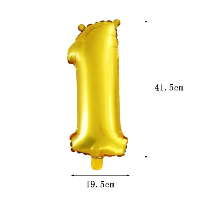 Számos fólia lufi - 1