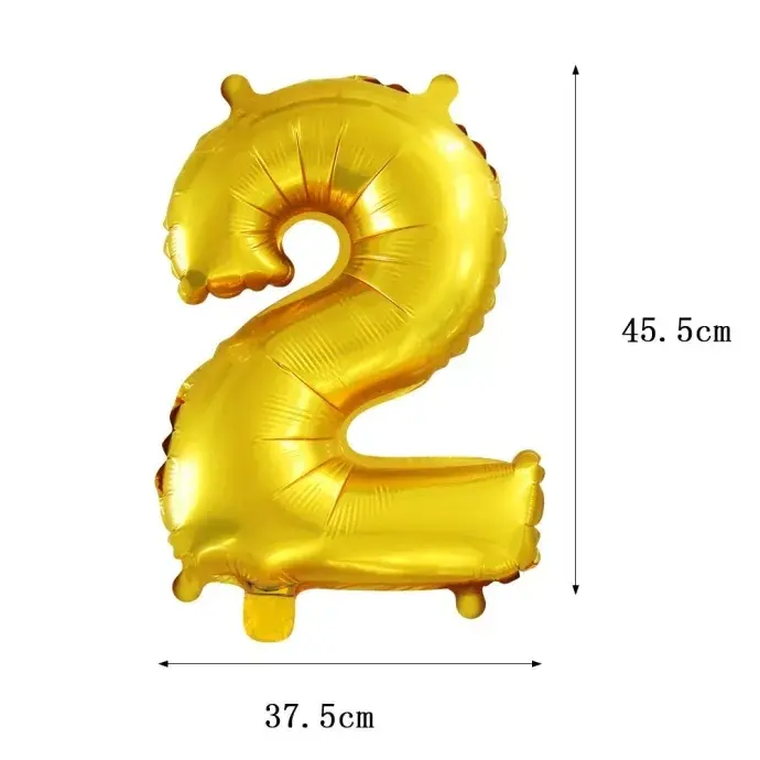 Számos fólia lufi - 2