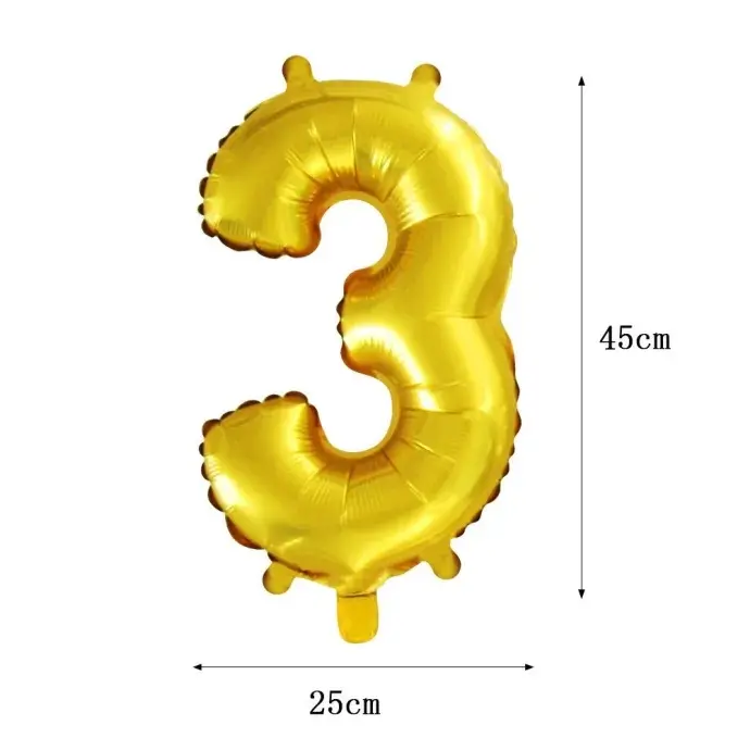 Számos fólia lufi - 3