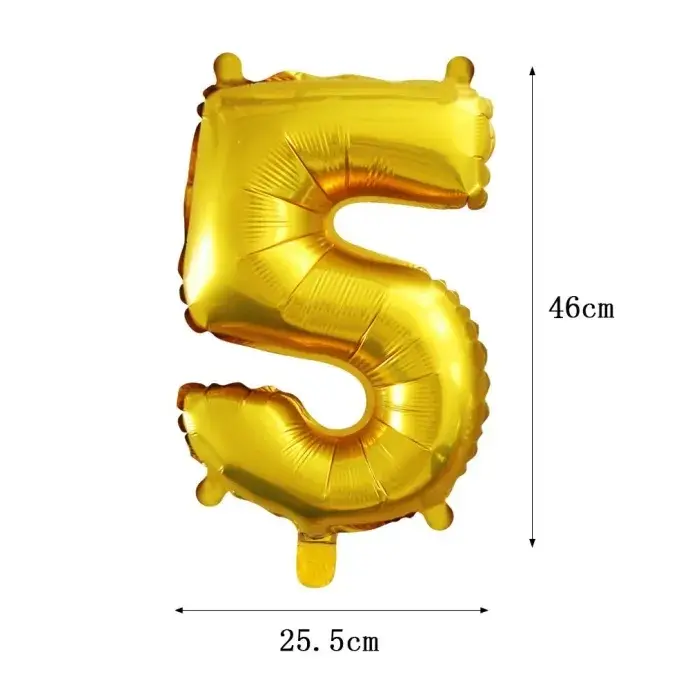 Számos fólia lufi - 5