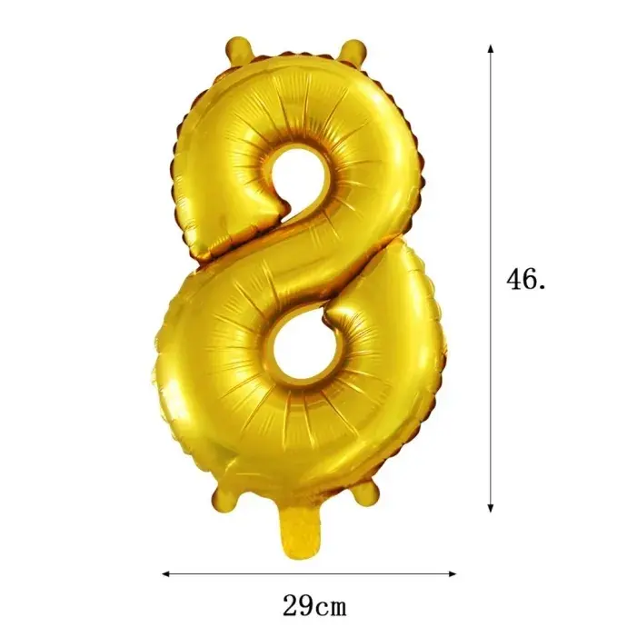 Számos fólia lufi - 8