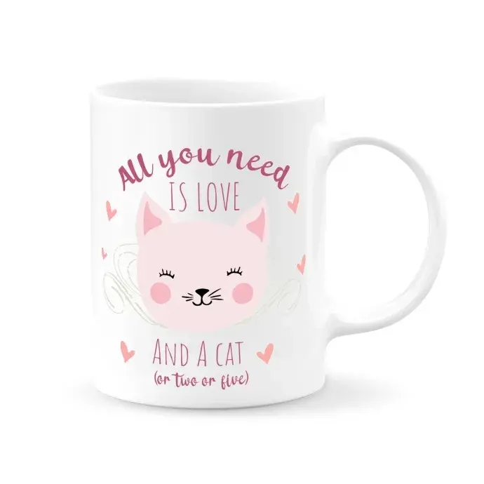 Bögre - All you need is cat