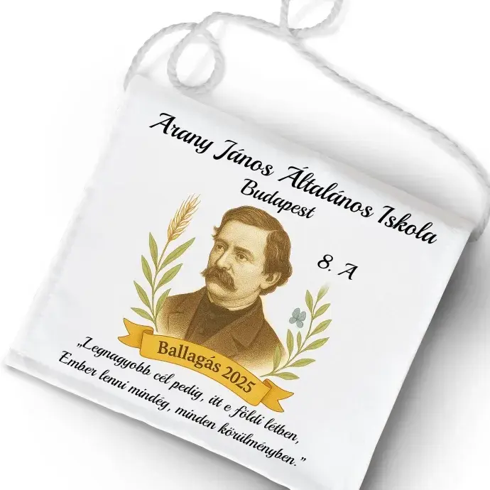 Ballagási tarisznya Iskolásoknak - Arany János