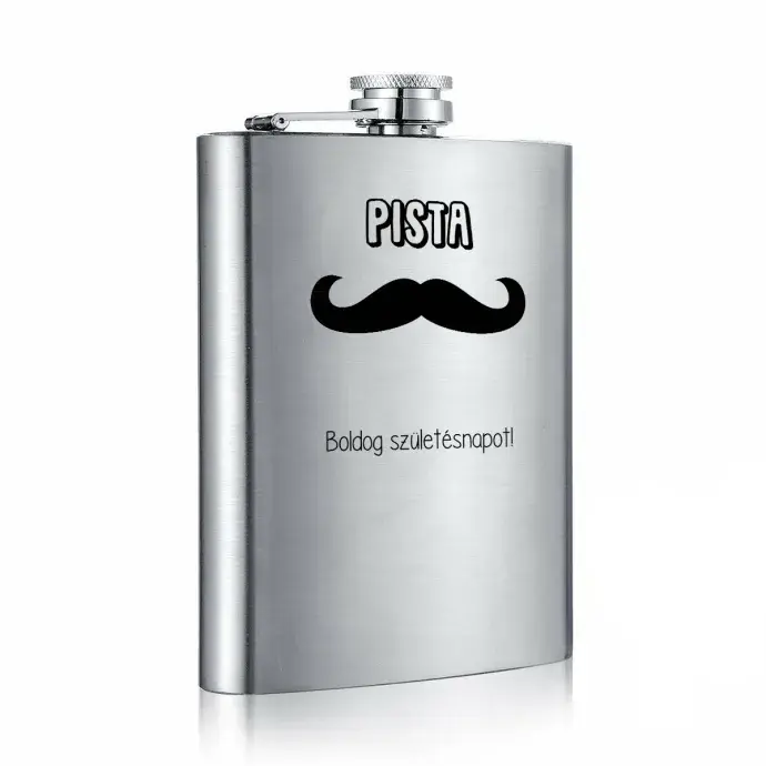 Fém laposüveg - Boldog születésnapot!