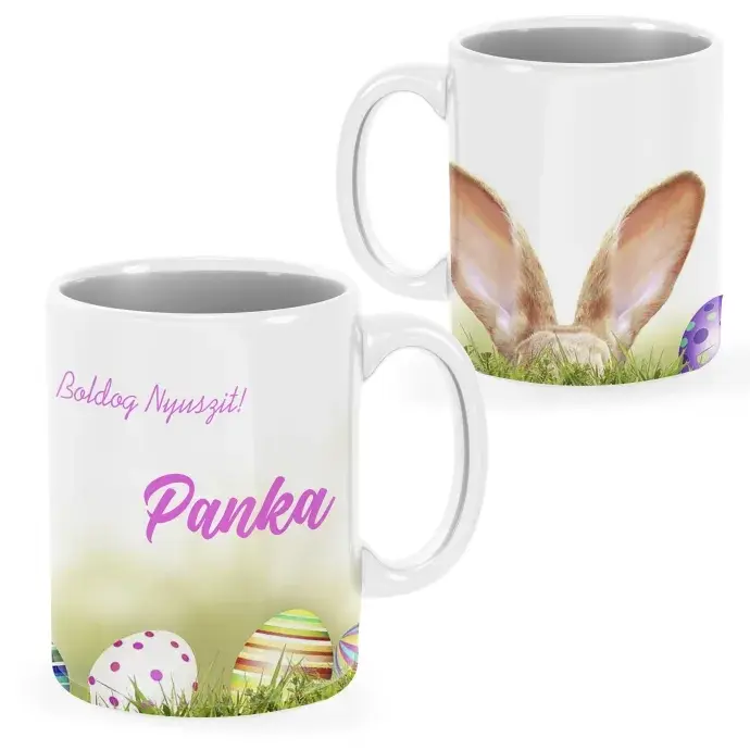 Bögre - Boldog nyuszit - lány