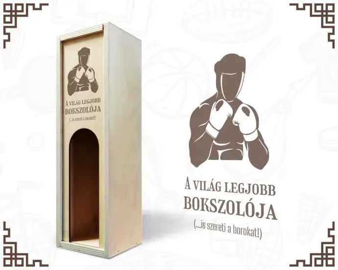 Fa bortartó ablakos - Bokszolónak