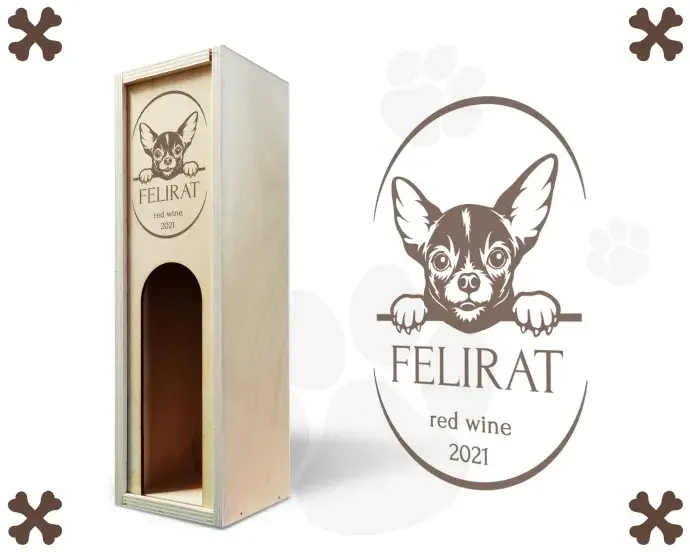 Fa bortartó ablakos - Csivava Fa bortartó ablakos - Csivava