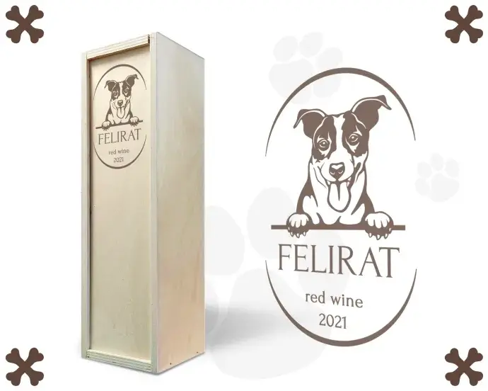 Fa bortartó doboz - Jack Russell Terrier