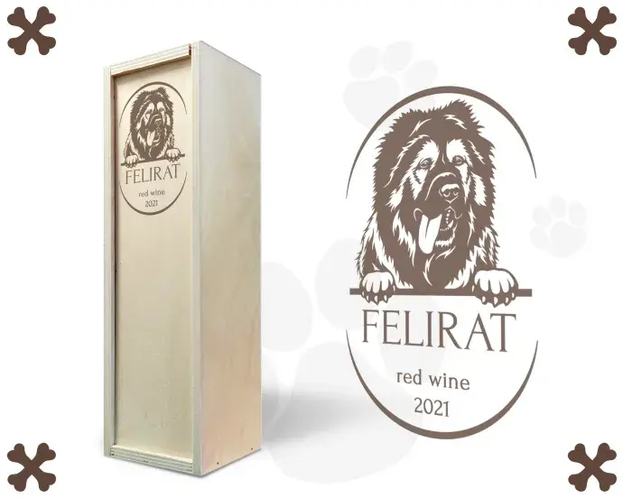 Fa bortartó doboz - Kaukázusi Juhászkutya