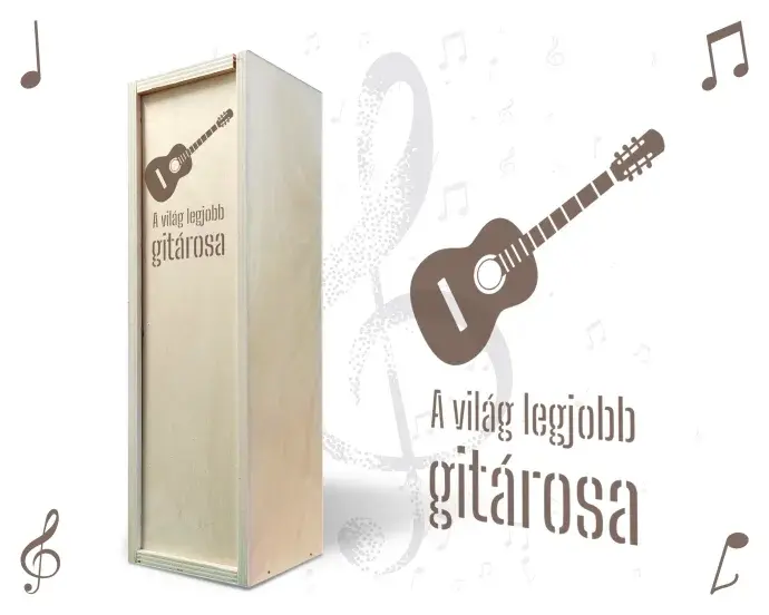 Fa bortartó doboz - A világ legjobb klasszikus gitárosa