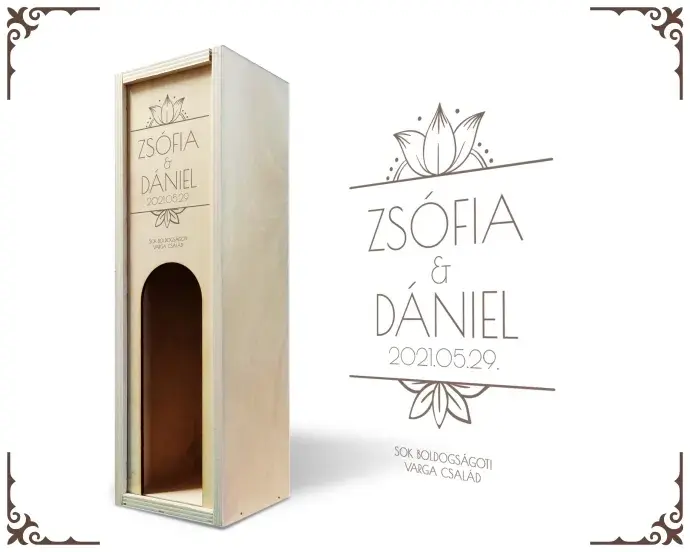 Fa bortartó ablakos - Romantikus 4 Fa bortartó ablakos - Romantikus 4