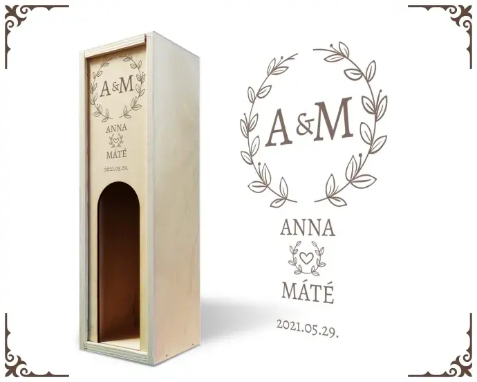 Fa bortartó ablakos - Romantikus 5 Fa bortartó ablakos - Romantikus 5